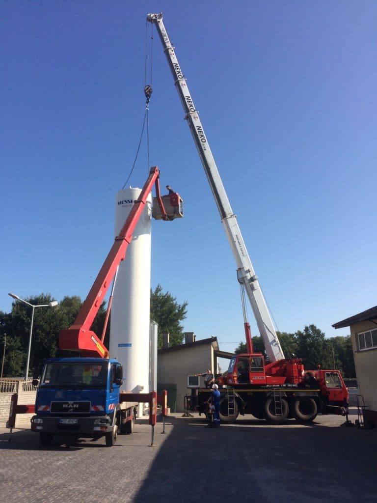 Montaż konstrukcji stalowej – Ostrołęka